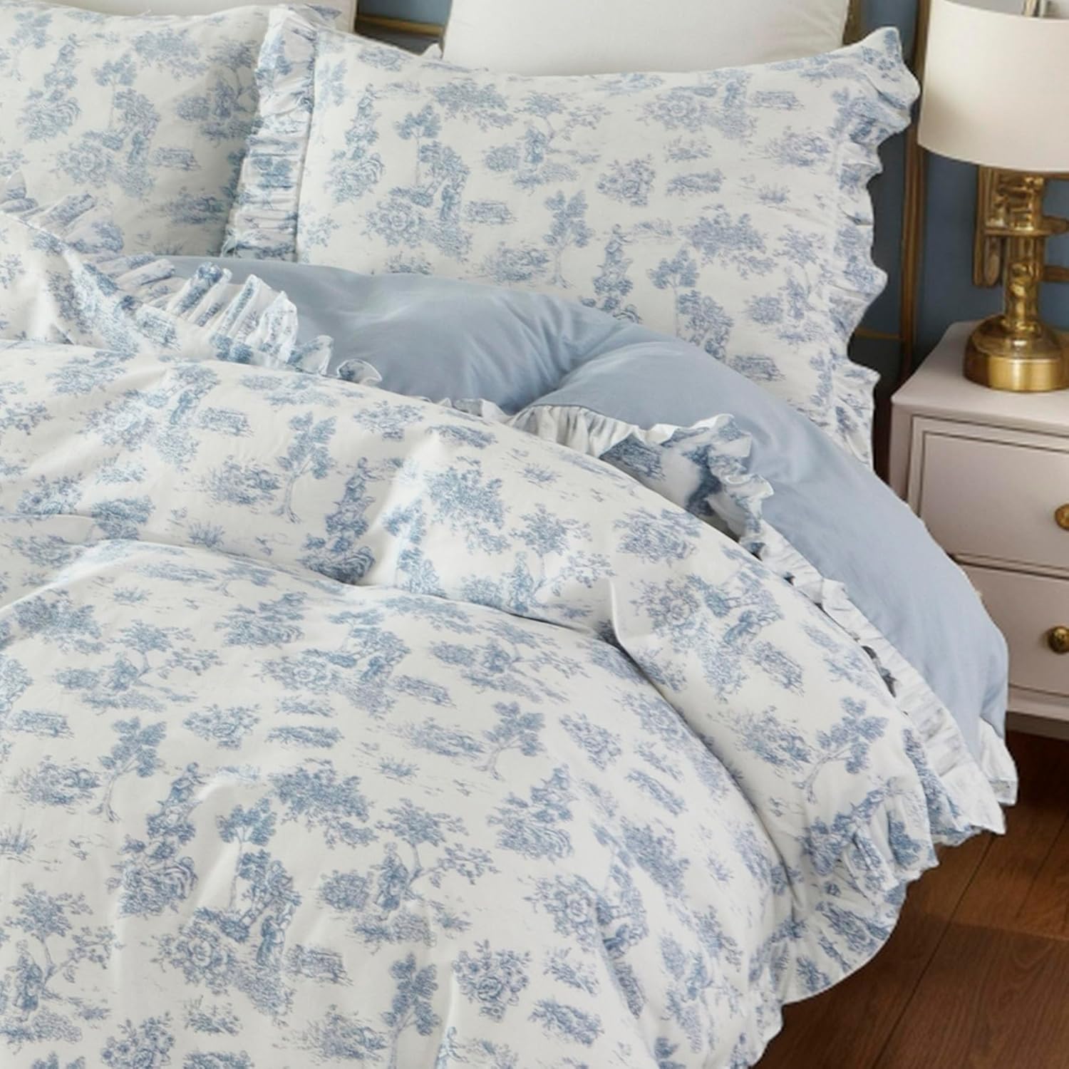Brandream Toile Duvet Cover Set King Size