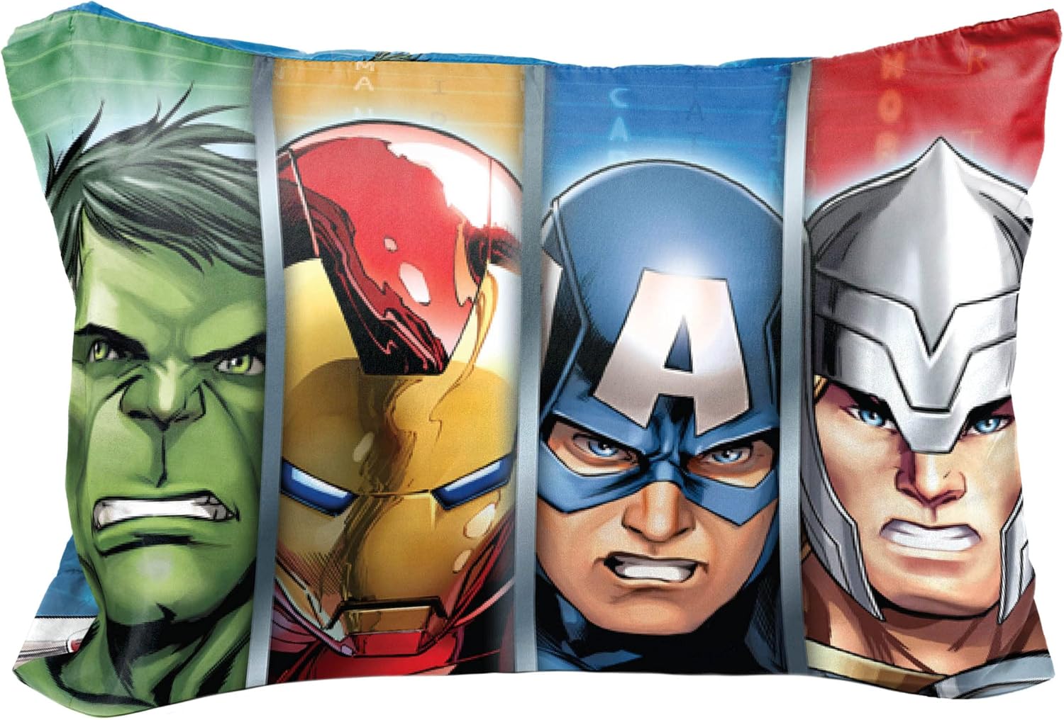 Jay Franco Marvel Avengers Pillowcase - Double-Sided Kids Super Soft