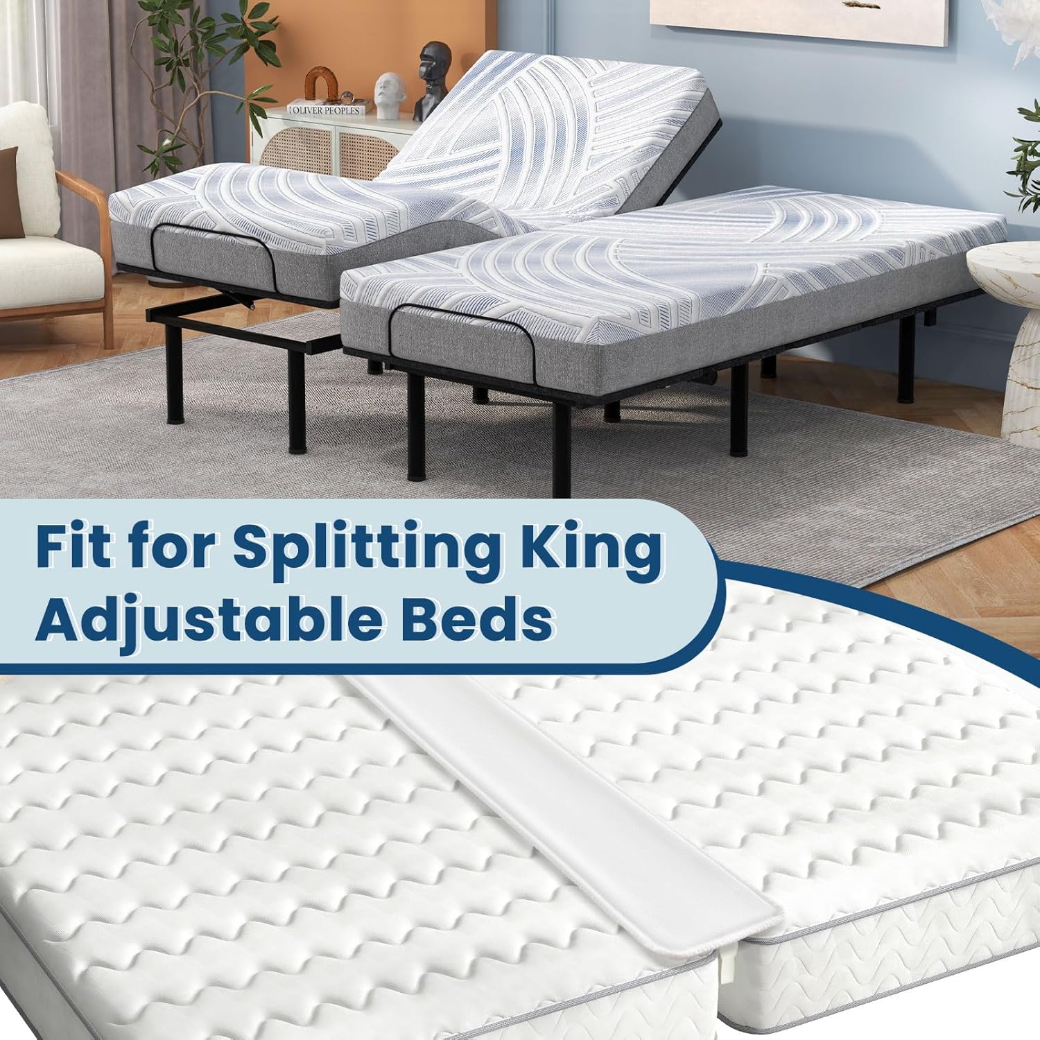 Giantex Twin to King Converter Kit with Non-Slip Design
