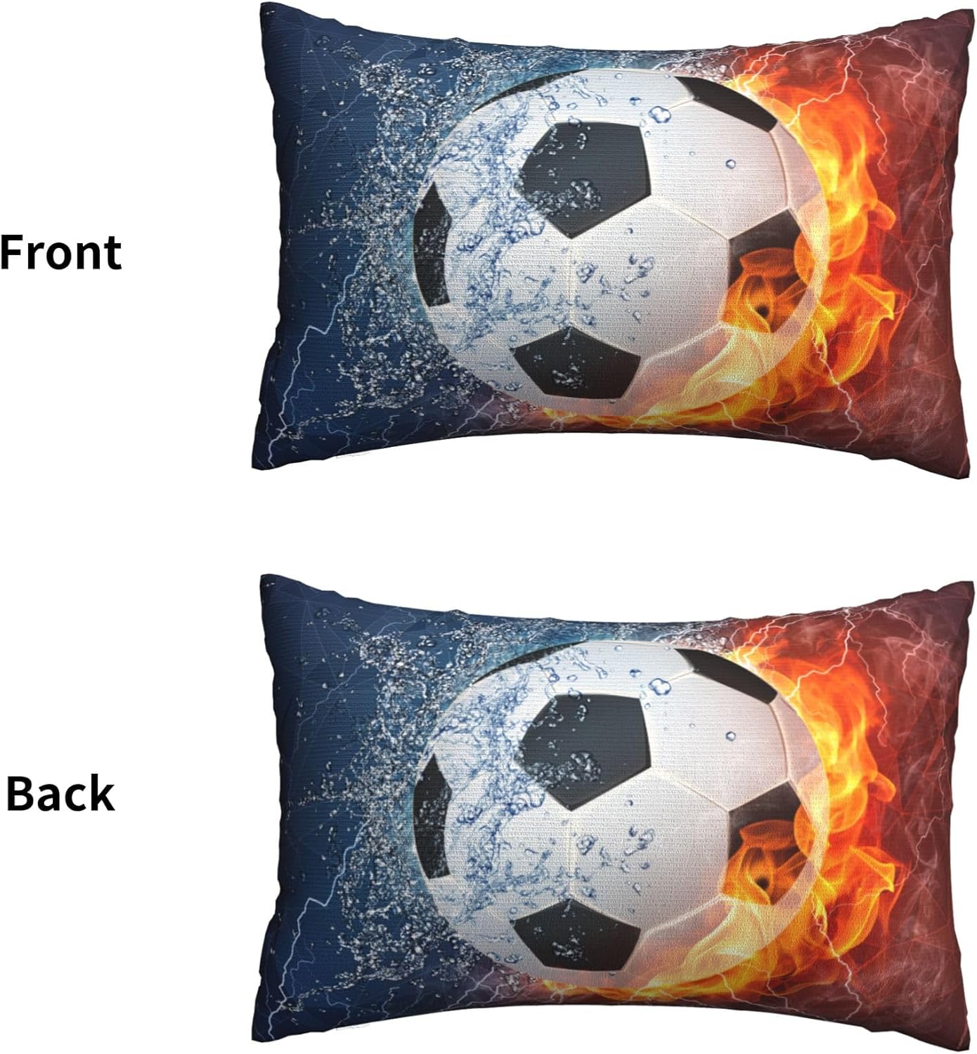 Sports Themed Throw Pillow Covers for Boys and Teens