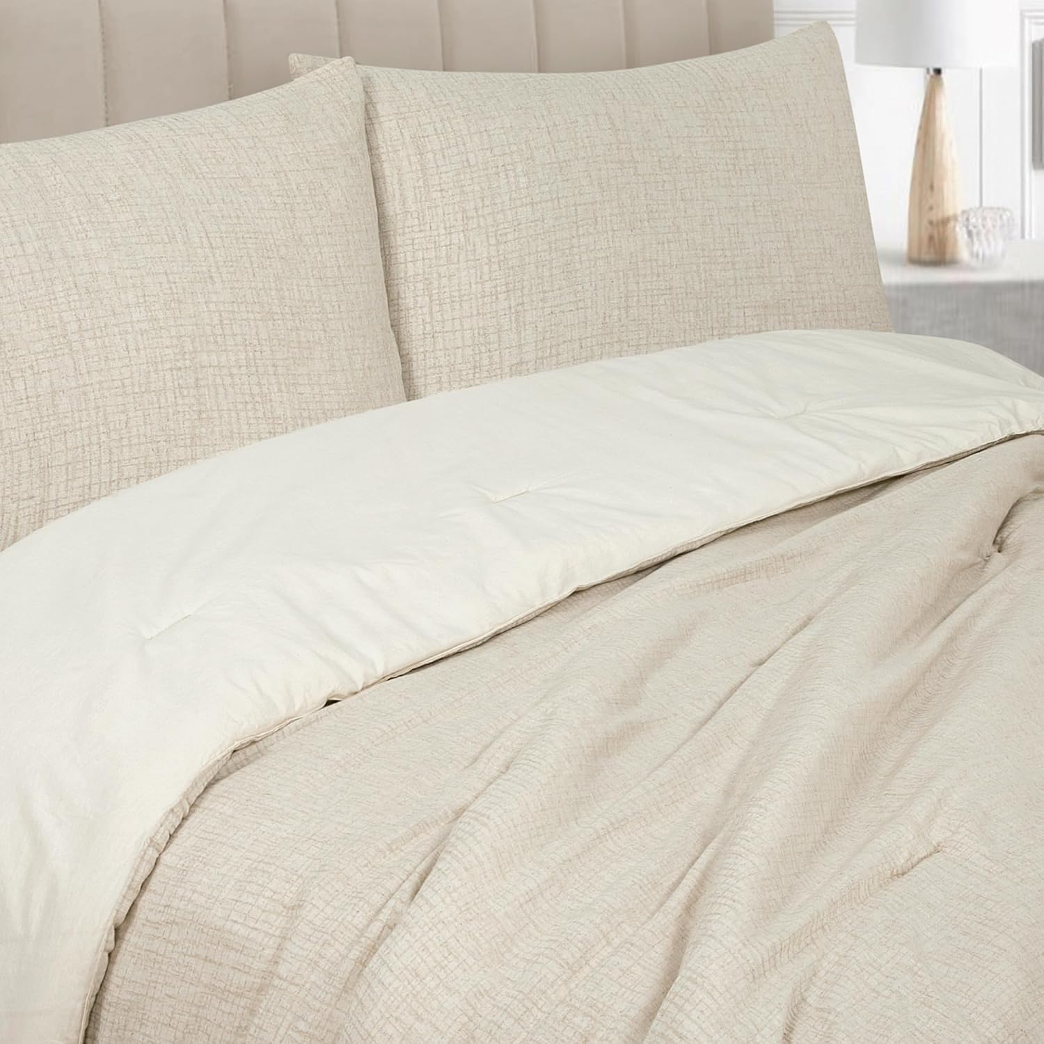 ROYALE LINENS Printed Duvet Cover Set FullQueen