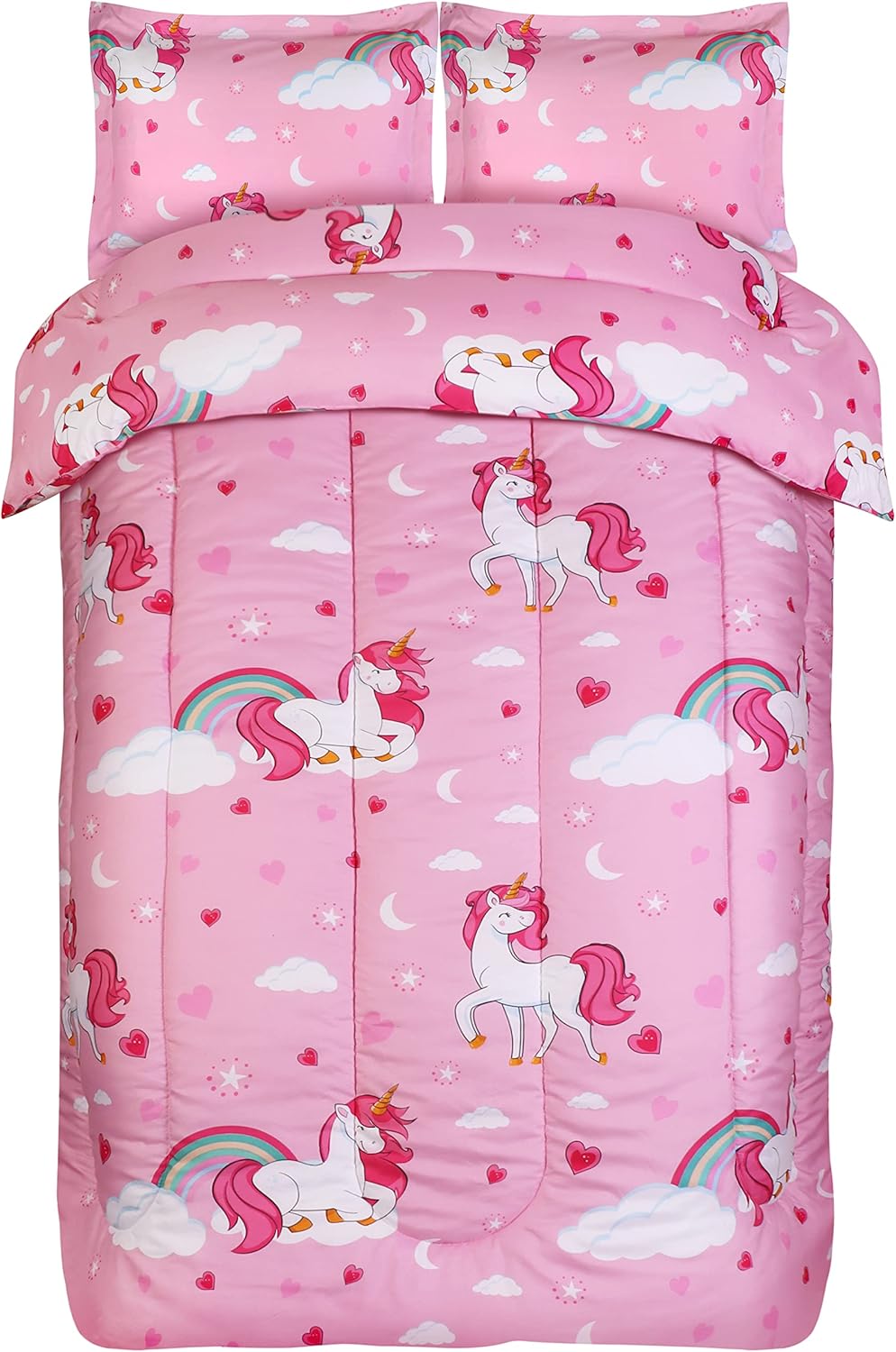 Utopia Bedding Unicorn Comforter Set Twin Size