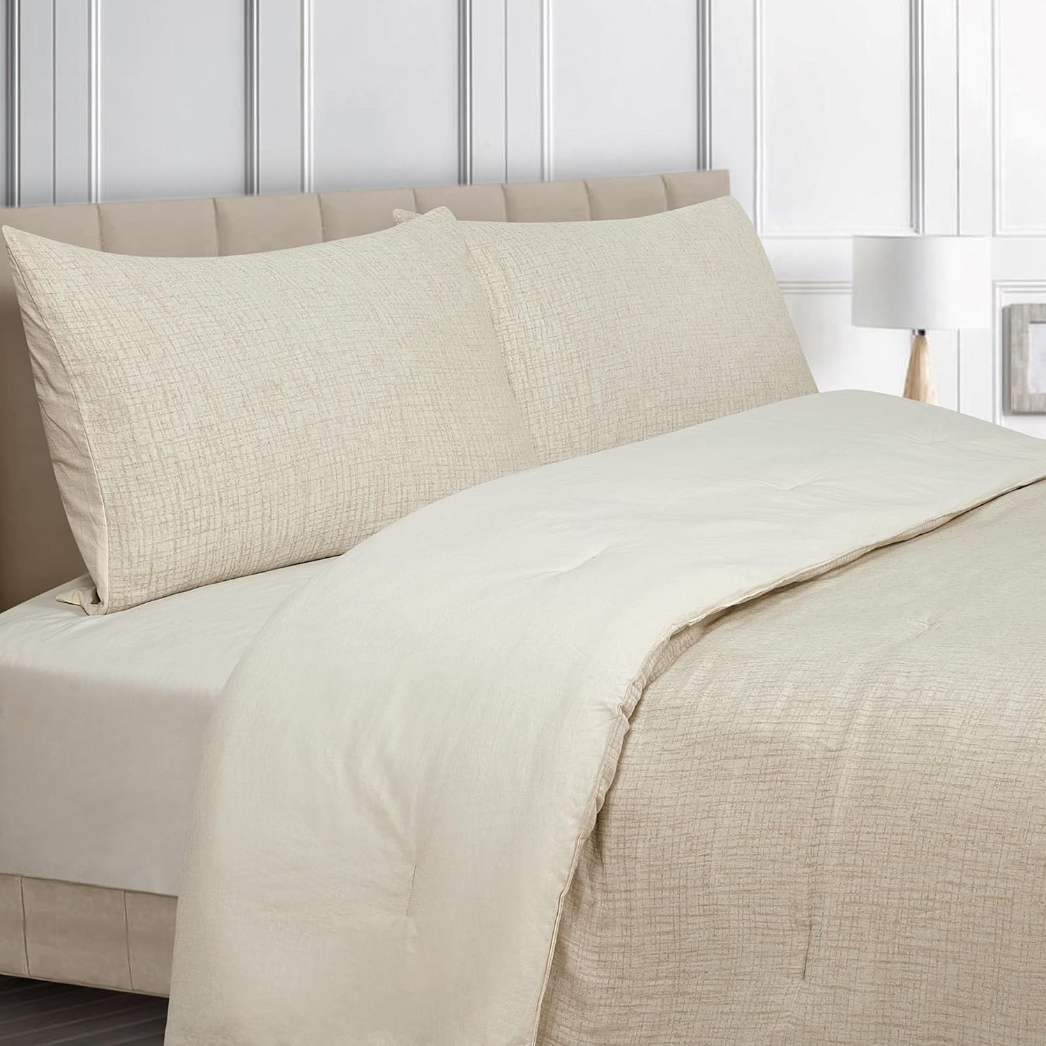 ROYALE LINENS Printed Duvet Cover Set FullQueen