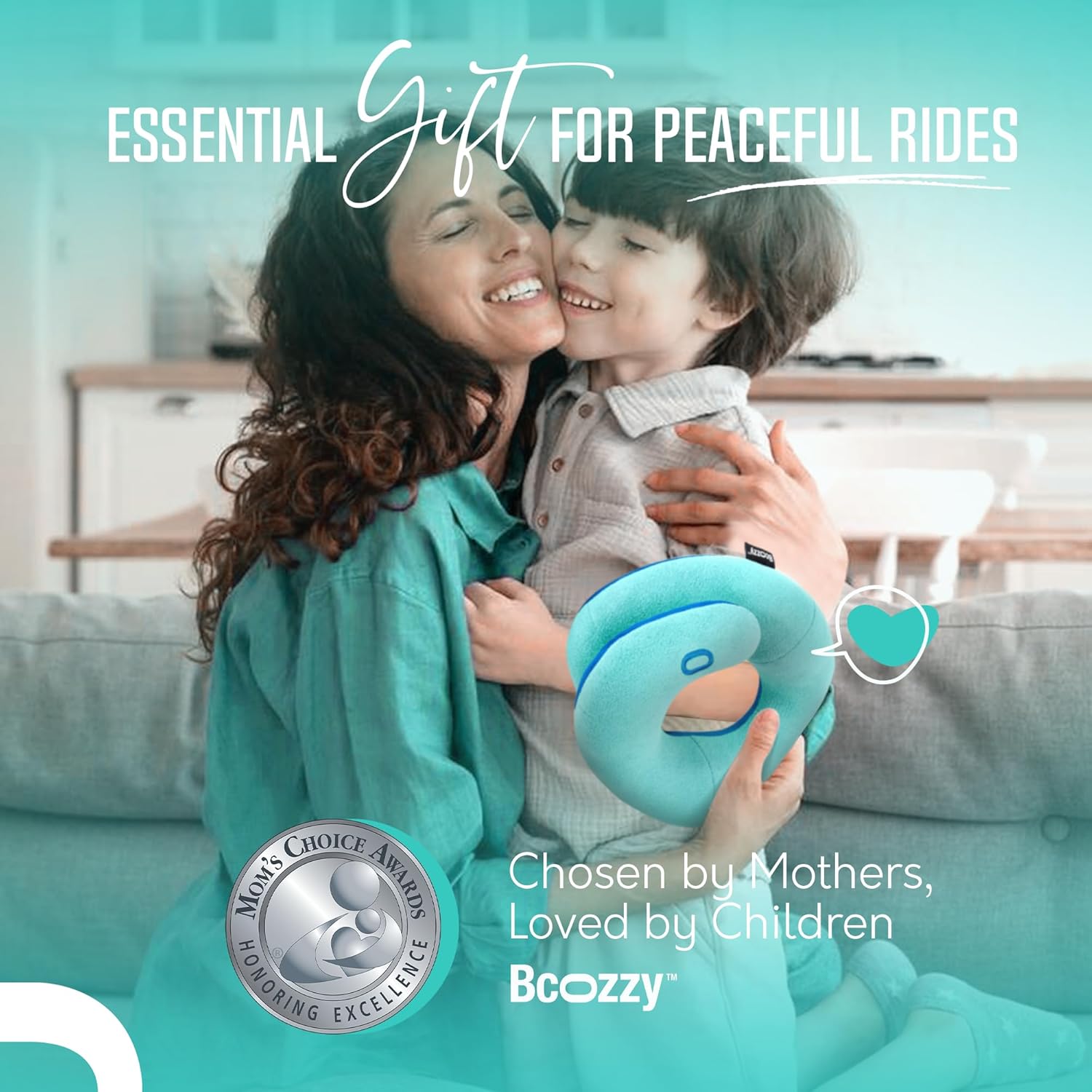 BCOZZY Kids Travel Neck Pillow - 3-7 YO