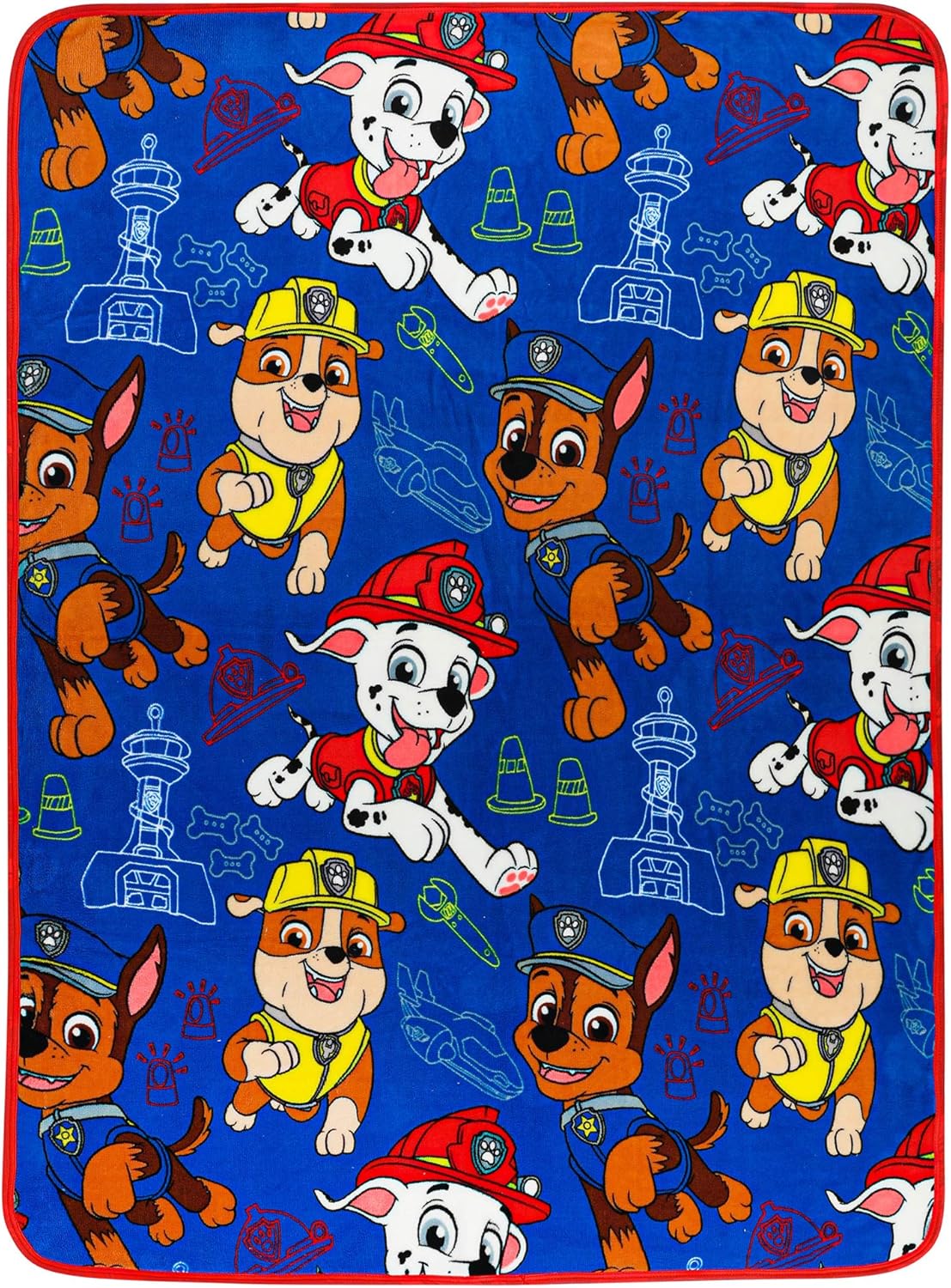 Franco Kids Bedding Plush Throw Blanket Paw Patrol 46x60