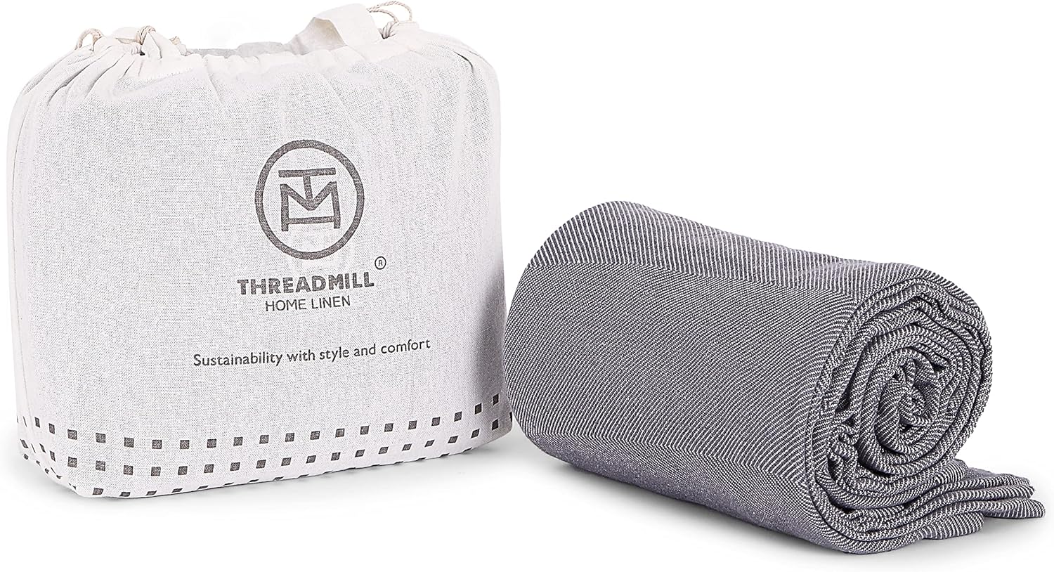 Threadmill Travel Blanket Cotton Viscose from Bamboo