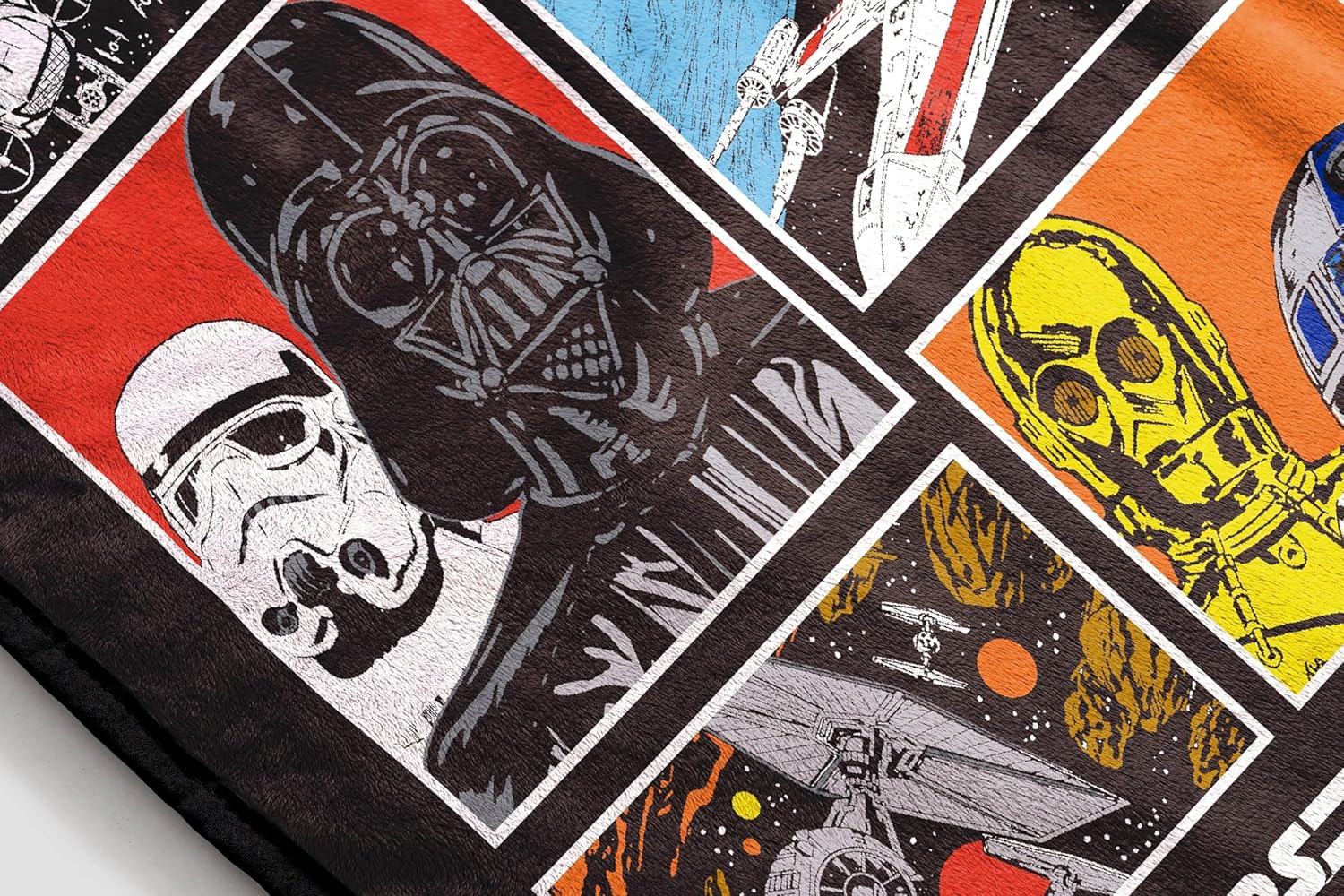 Jay Franco Star Wars Throw Blanket - Medium Size