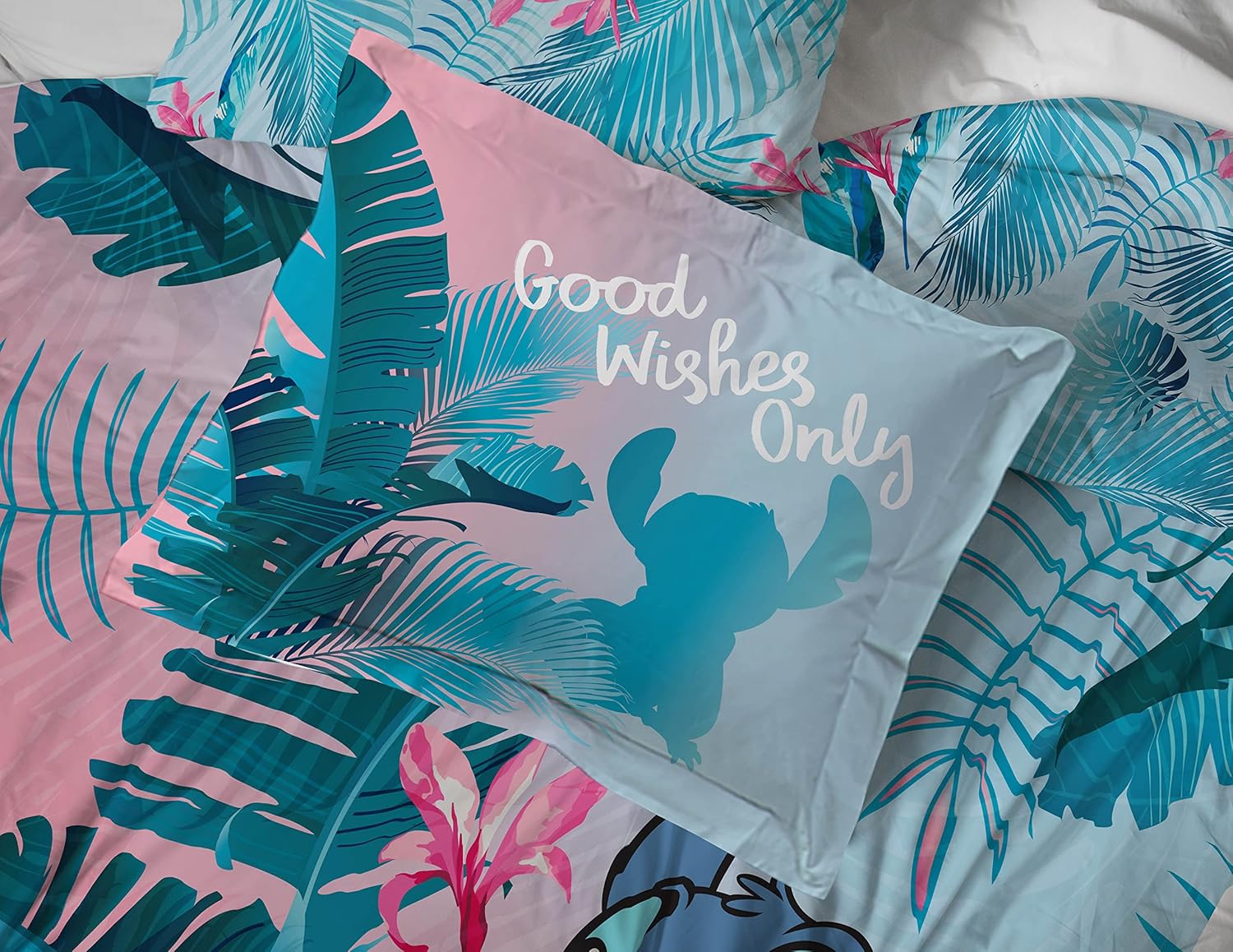 Jay Franco Disney Lilo Stitch 5 Piece Twin Bed Set