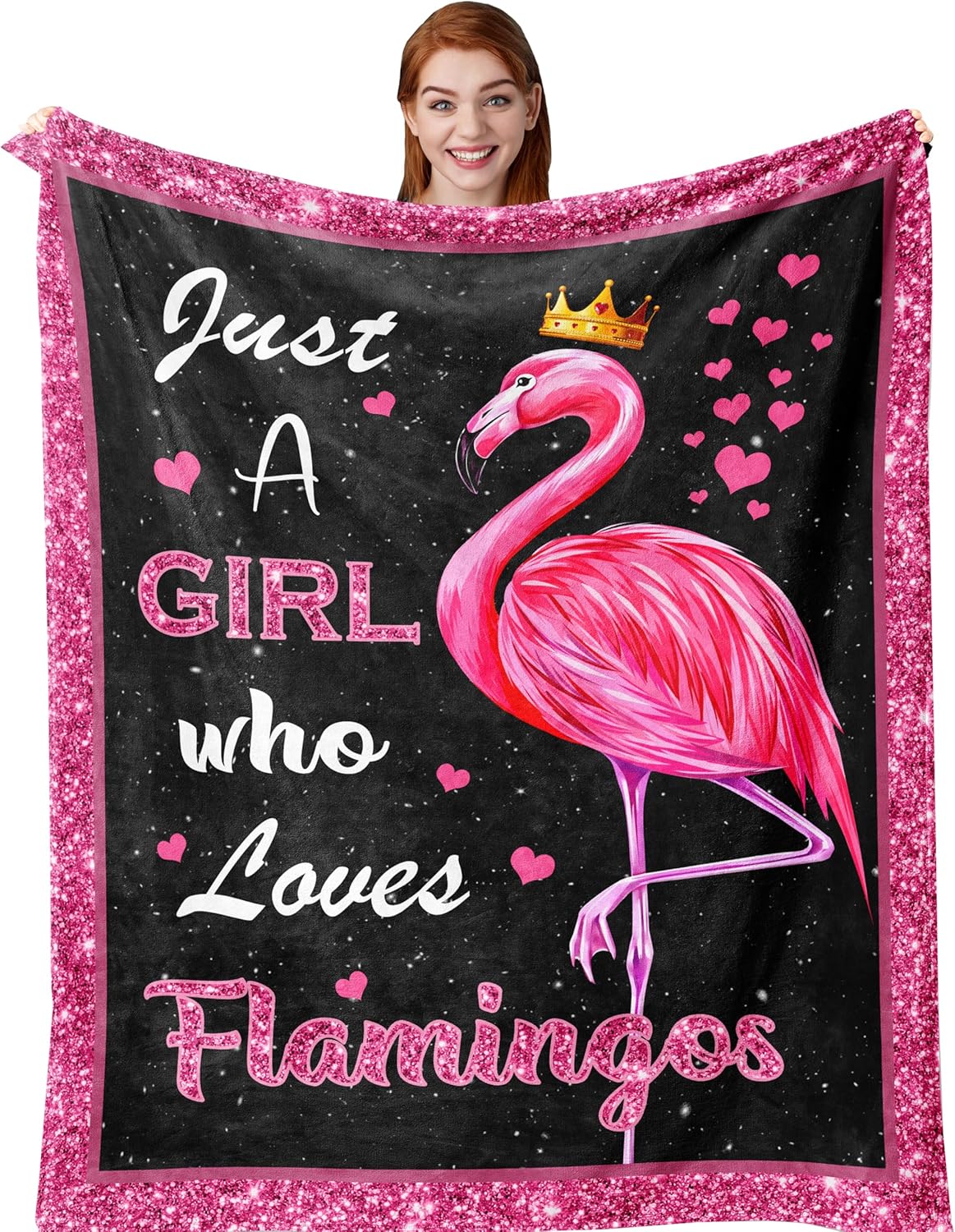 Amonee-YL Flamingo Blanket 50X60 for Kids 1