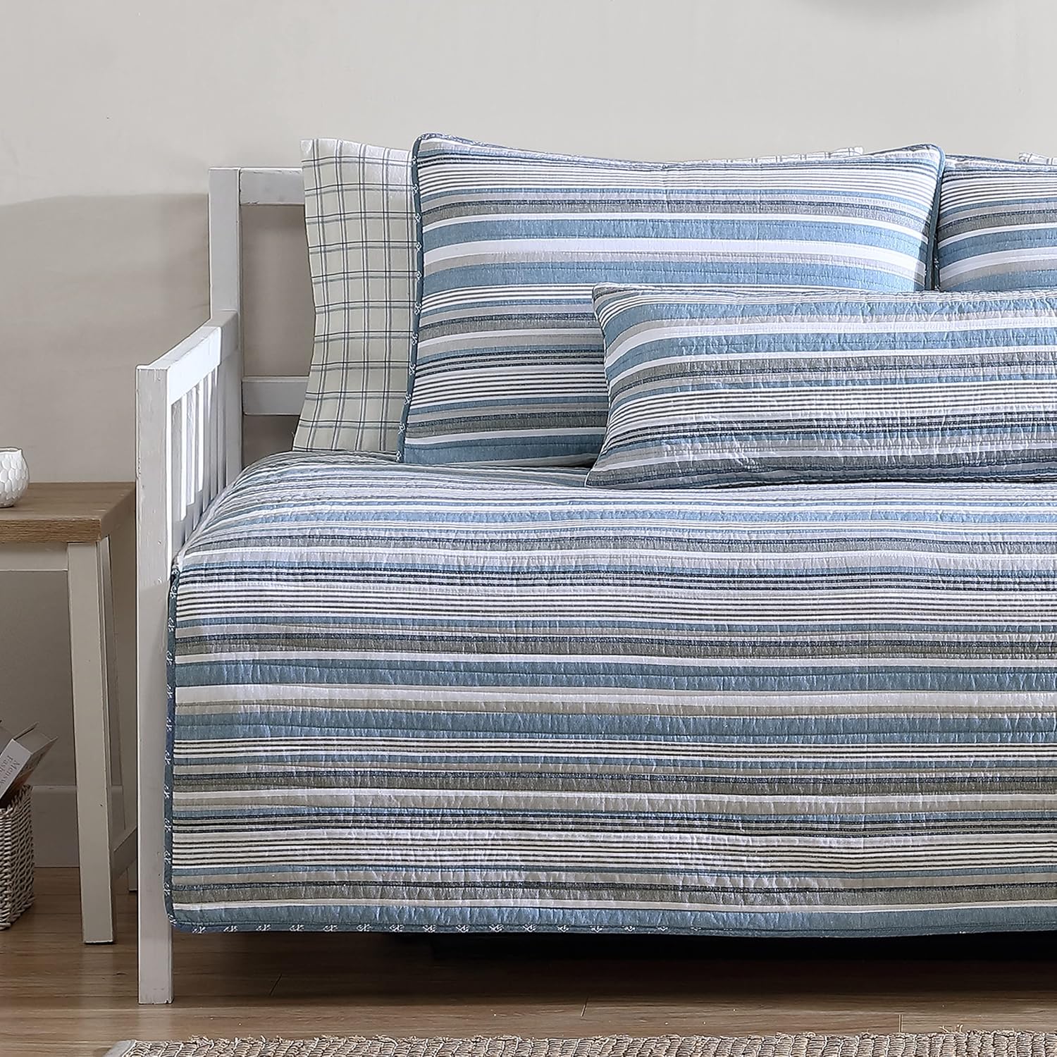 Nautica Daybed Cover Set - Jettison Grey 100 Cotton