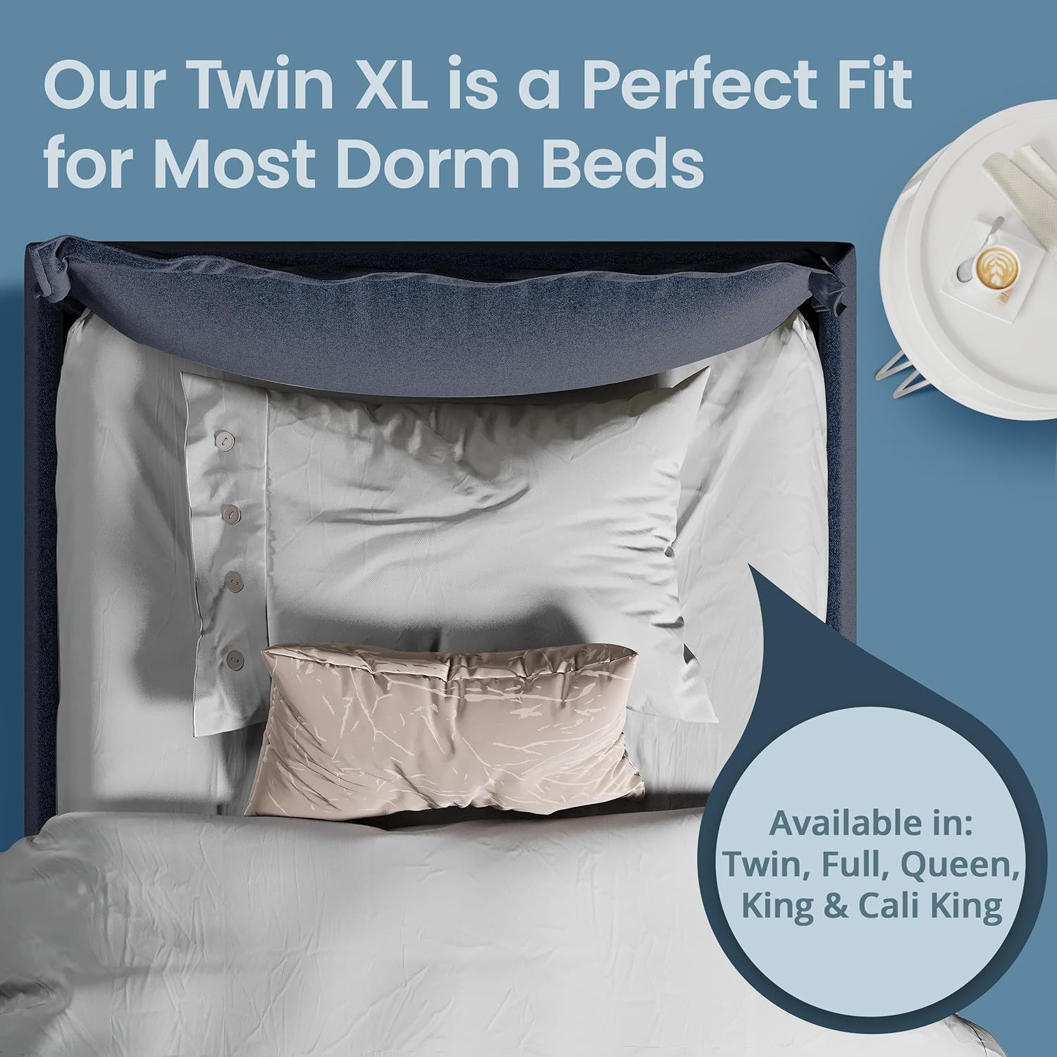SafeRest Waterproof Twin XL Mattress Protector 1